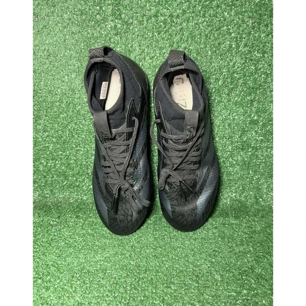 Adidas Adizero Electric Football Cleats Black Sport Shoes Mens Size 8 IH0885